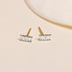 Baguette Diamond Line Earrings