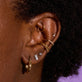Baguette Diamond Line Earrings
