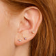 Baguette Diamond Line Earrings