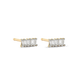 Baguette Diamond Line Earrings