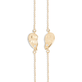 Stone and Strand 10K Yellow Gold Gold Bestie Bracelets Close Up Image