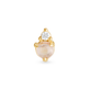 Birthstone And Diamond Stud Earring