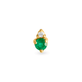 Birthstone And Diamond Stud Earring