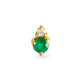 Birthstone And Diamond Stud Earring