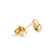 Birthstone And Diamond Stud Earring
