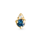 Birthstone And Diamond Stud Earring