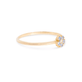 Blue Sapphire Flower Ring
