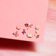 Still life image of Blue Sapphire Valentine Studs with Stone and Strand solid gold jewelry