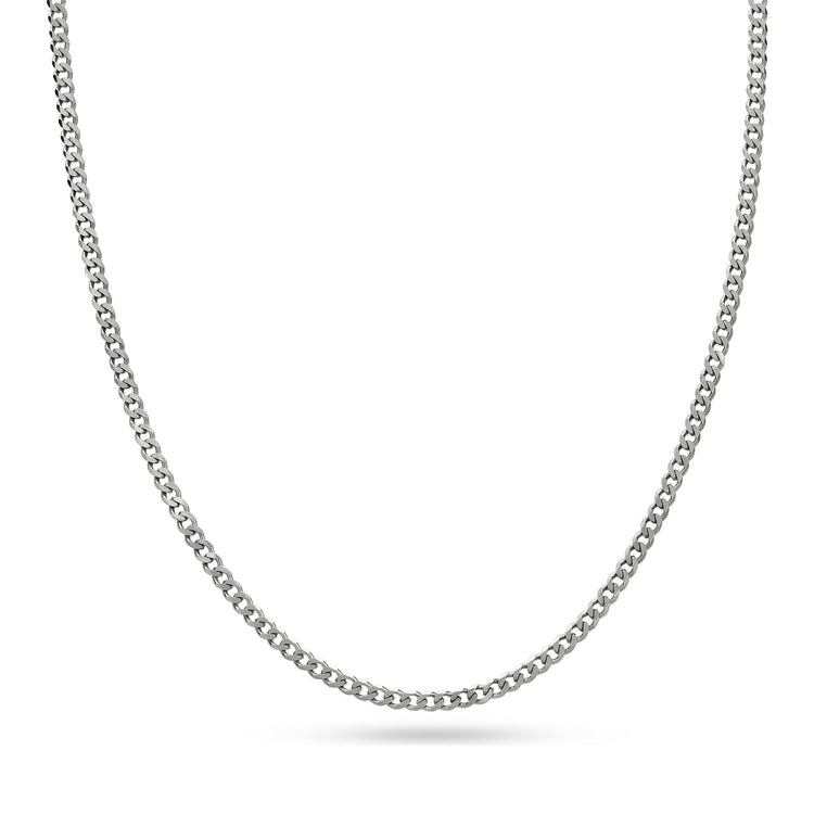 Stone and Strand Sterling Silver Bold Curbside Necklace Image