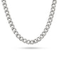 Stone and Strand Sterling Silver Bold Curbside Necklace Close Up Image