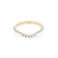 Bold Diamond Pave Curve Band