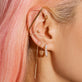 Bold Gold Filled Staple Earring
