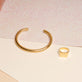 Bold Gold Plated Signet Ring