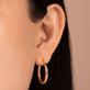 Bold Sparkle Hoops