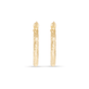 Bold Sparkle Hoops