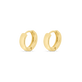 Bold Gold Huggie Earring