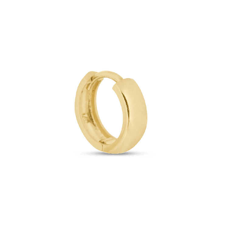 Bold Gold Huggie Earring STONE AND STRAND