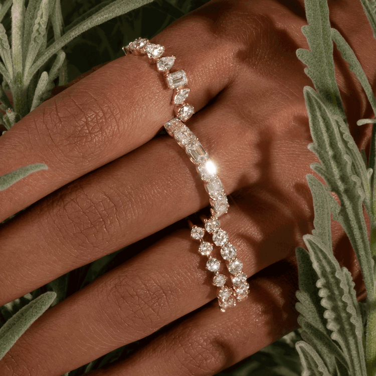 Bold Bright Lights Lab-Created Diamond Band