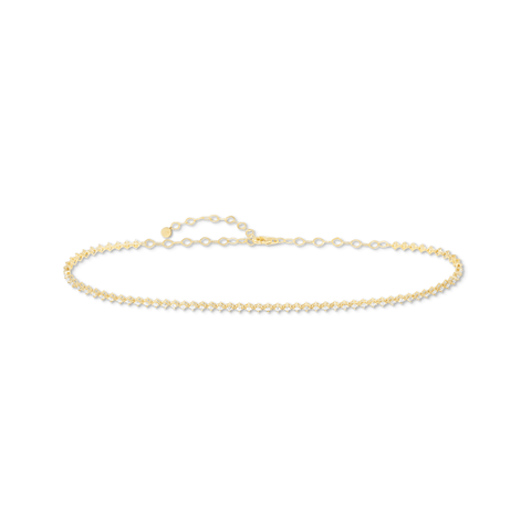 Stone and Strand 14K Yellow Gold Bright Lights Tennis Choker Front Image