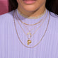 Bubble Tea Initial Necklace