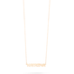 Bubble Tea Name Necklace