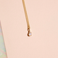 Birthstone And Diamond Pendant Necklace