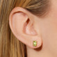 Candy Peridot Studs