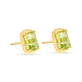 Candy Peridot Studs
