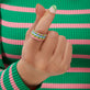Carousel Enamel Ring Set