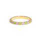 Carousel Enamel Ring Set