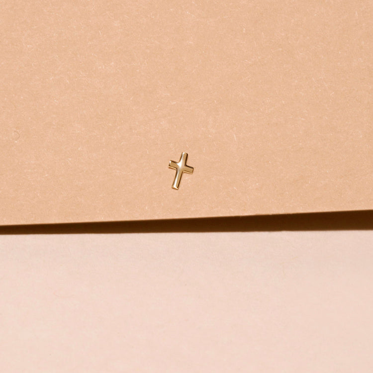 Cross My Heart Studs