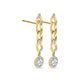 Curbside Diamond Chain Earrings