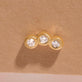 Curve Trifecta Diamond Piercing Earring