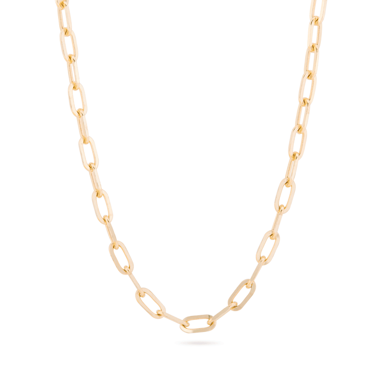 Dainty Paperclip 16” Necklace