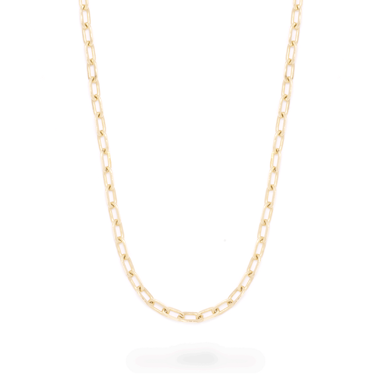 Dainty Paperclip 24” Necklace