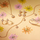 Daisy Chain Dangle Earrings