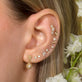Daisy Chain Dangle Earrings