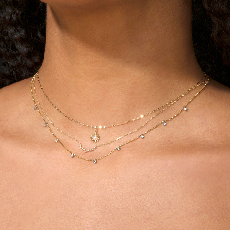 Daisy Chain Sparkle Choker