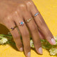 Daisy Chain Trellis Ring