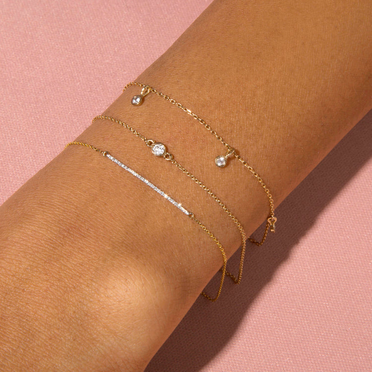 Dangling Sapphire Bracelet
