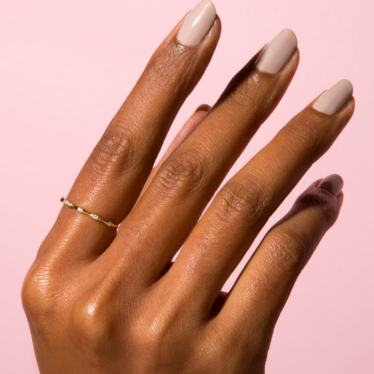 Diamond Bamboo Ring