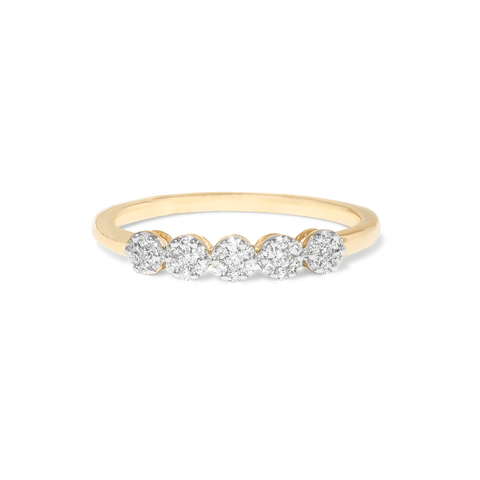 Diamond Burst Ring
