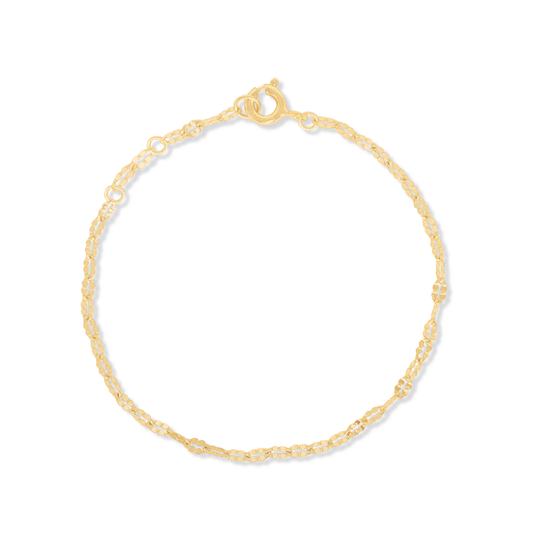Diamond Cut Sparkle Bracelet