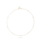 Stone and Strand 10K Yellow Gold Teeny Diamond Drizzle Bracelet Front Image