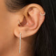 Diamond Line Earrings