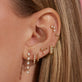 Diamond Rally Tennis Earrings