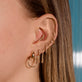 Diamond Smile Piercing Earring