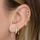 Diamond Sparkle Chain Earrings