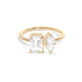 Double Date Toi Et Moi Topaz Ring