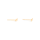 Double Love Gold Studs